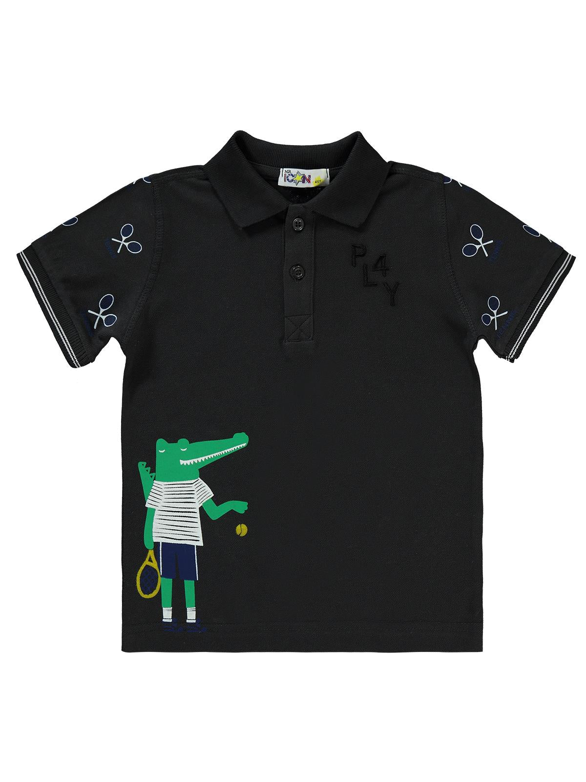 Popito Bebe Yakalı 1-4 Yaş Tişört