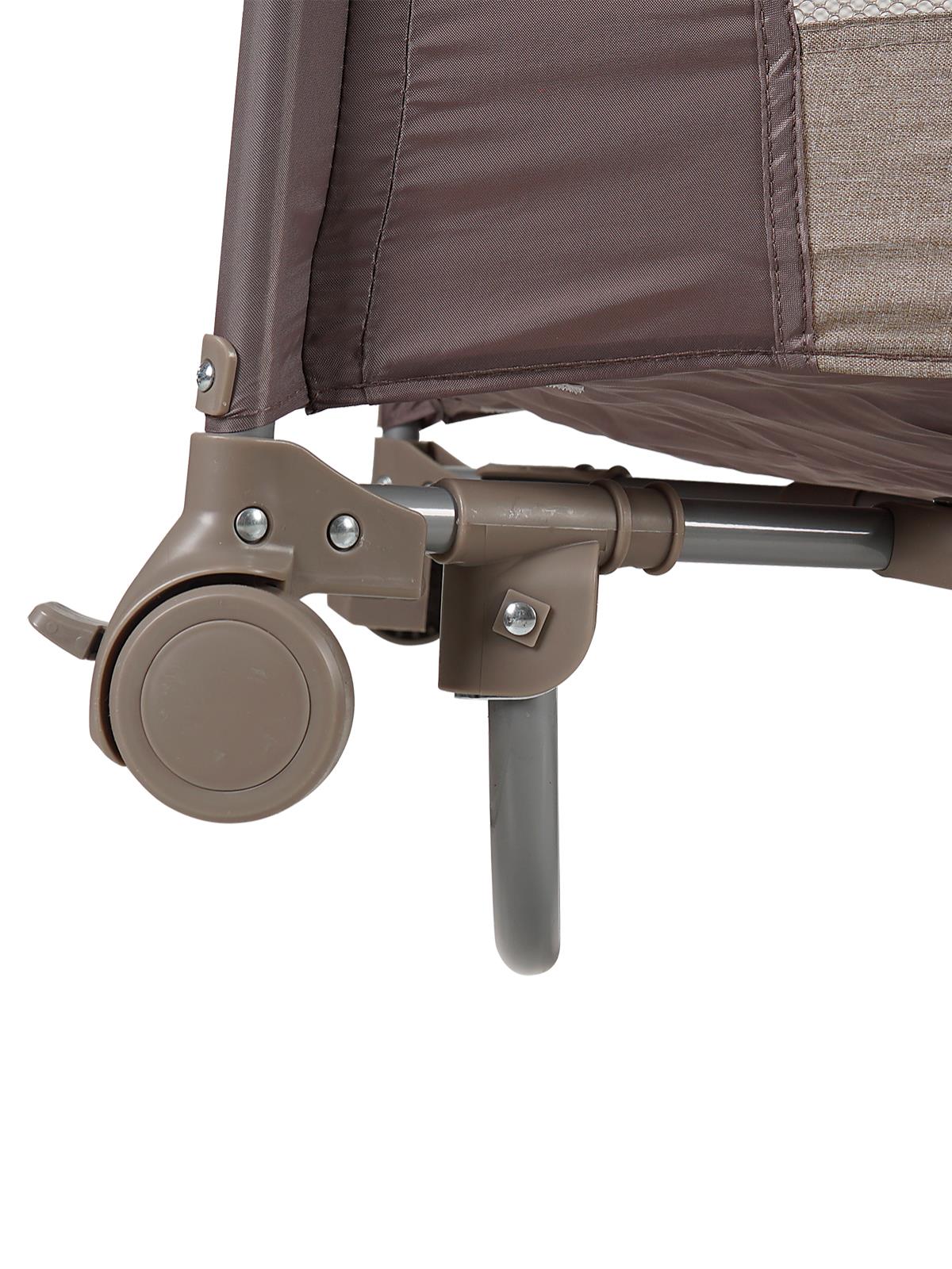 Prego Bedside Anne Yanı Oyun Parkı 70x120 cm - Bej