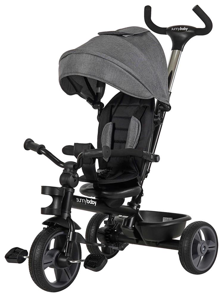 Sunny Baby Safari Çocuk Bisiklet ve İtmeli Bisiklet - Gri