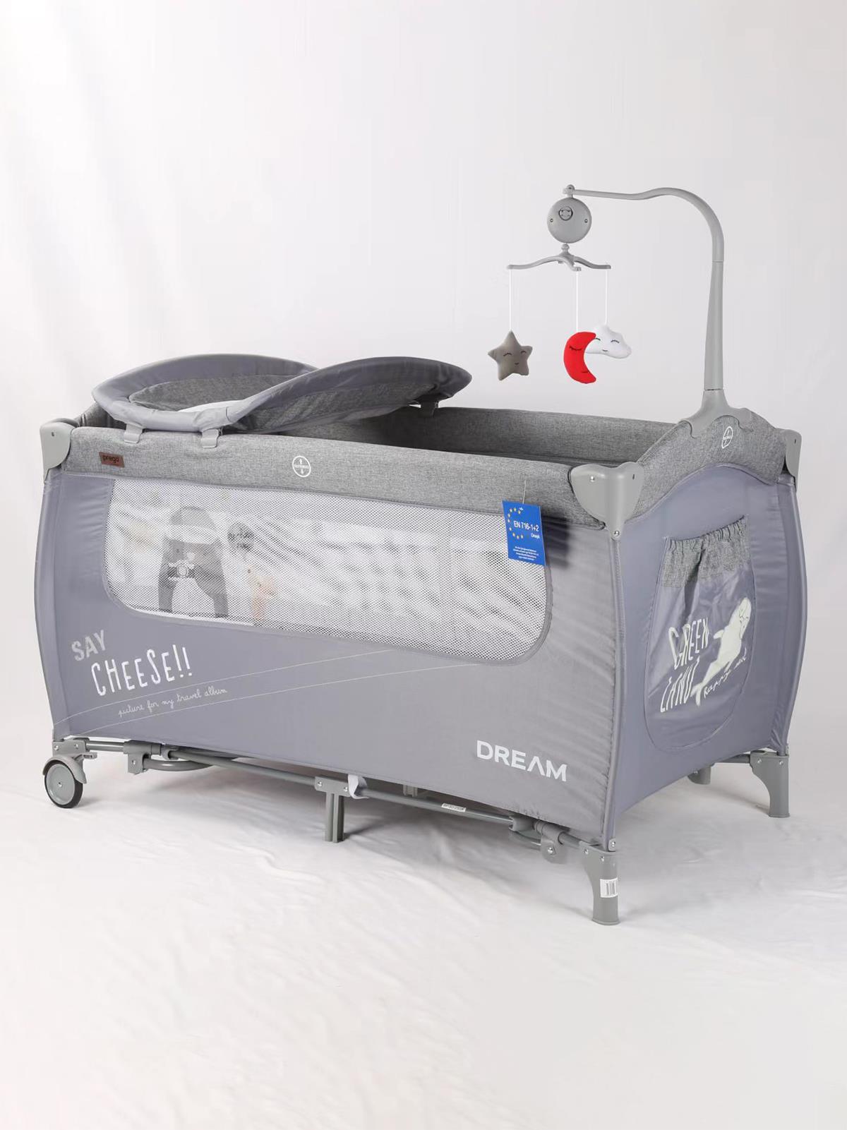 Prego Dream Oyun Parkı 70*120 cm - Gri