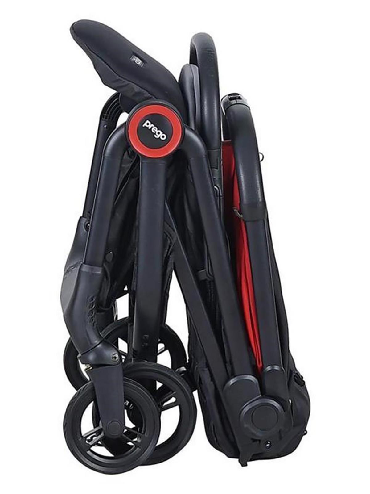 Prego Easy Fold Tek Yönlü Bebek Arabası - Kırmızı