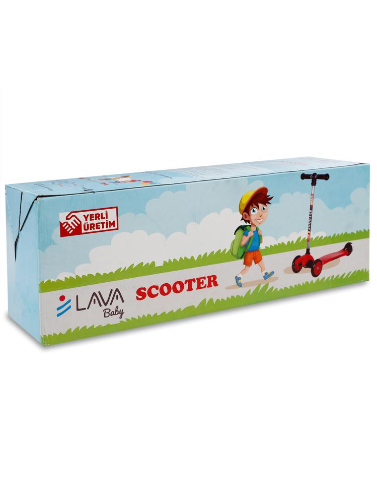 Hippie Yükseklik Ayarlı Scooter - Siyah