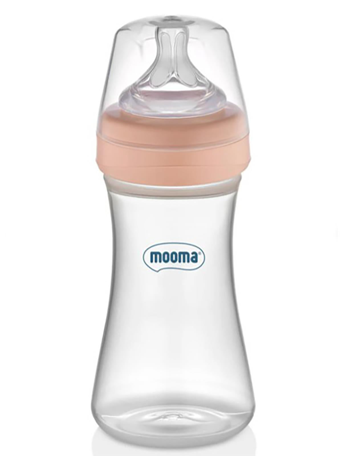 Mooma Biberon 250 Ml 6-18 Ay Orta Akış - Pembe