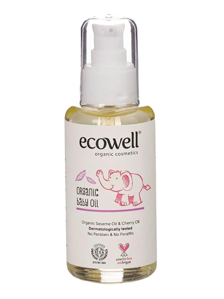 Ecowell Organik Bebe Yağı 100 ml