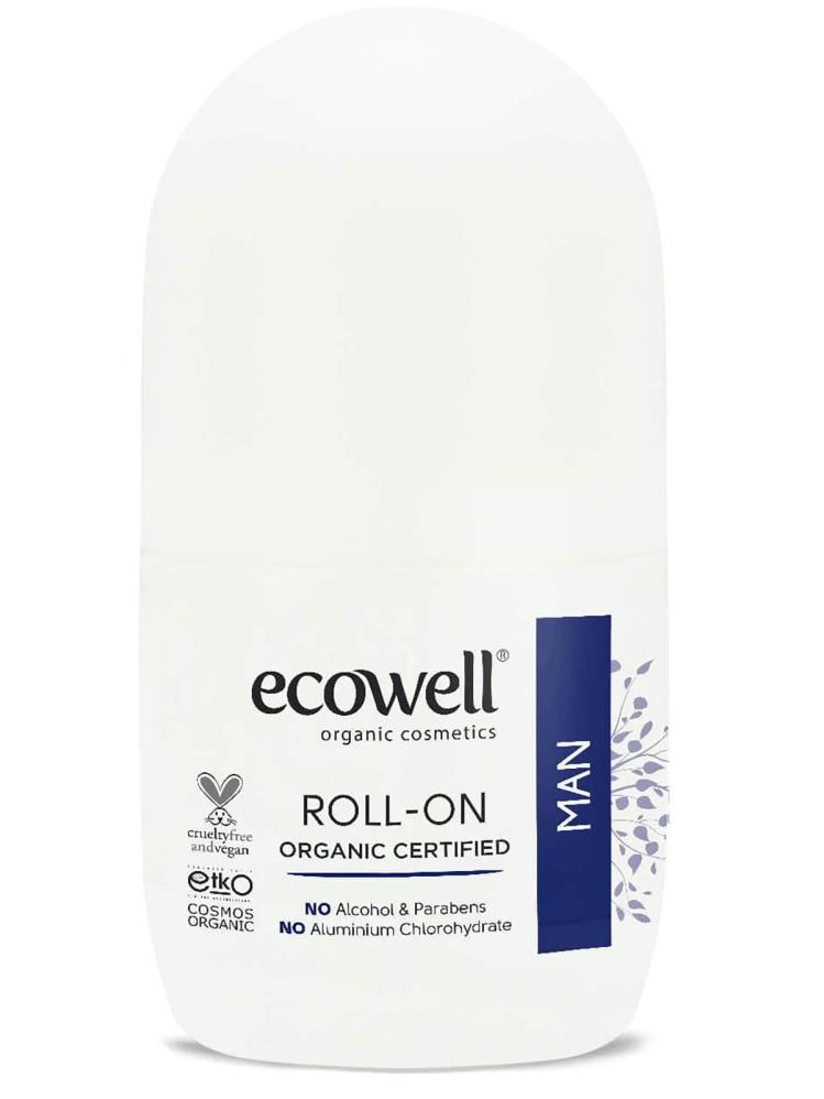 Ecowell Organik Roll-On Deodorant - Erkek (75 Ml)