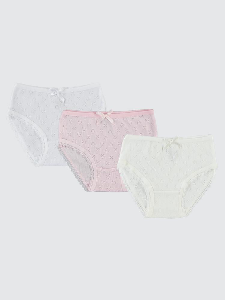 Amanda Kız 3'lü Külot Set