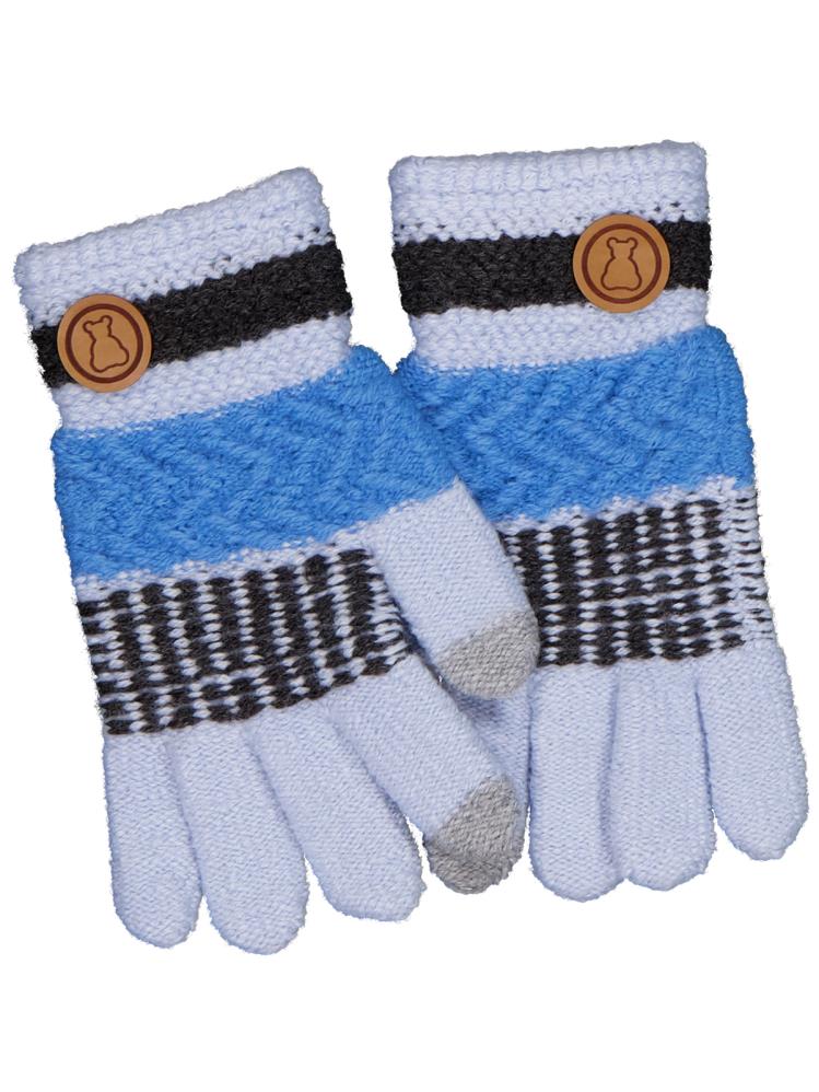 Kitti Erkek Çocuk 4-8 Yaş Örme Eldiven