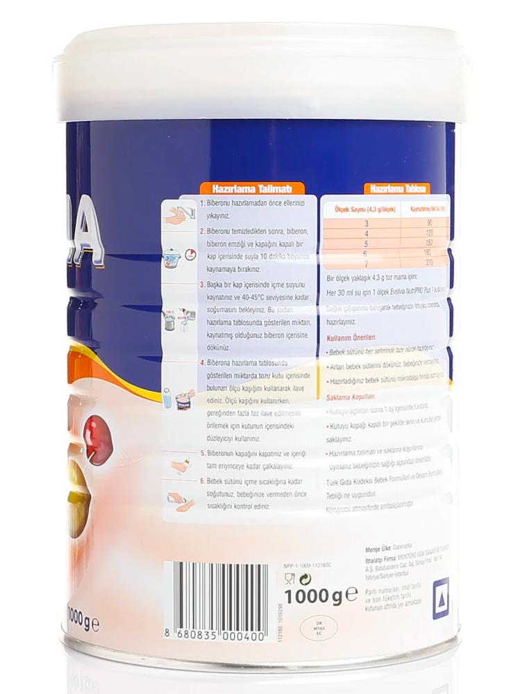 Evolvia NutriPRO Plus 1 - 1000 Gr