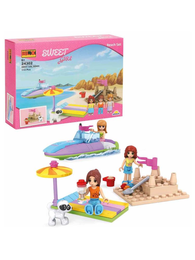 KIZ SET PLAJ 3FGR.113PRÇ