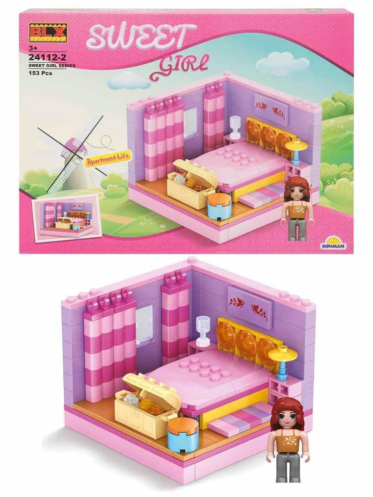 BLX Sweet Girl Yatak Odası 153 Parça