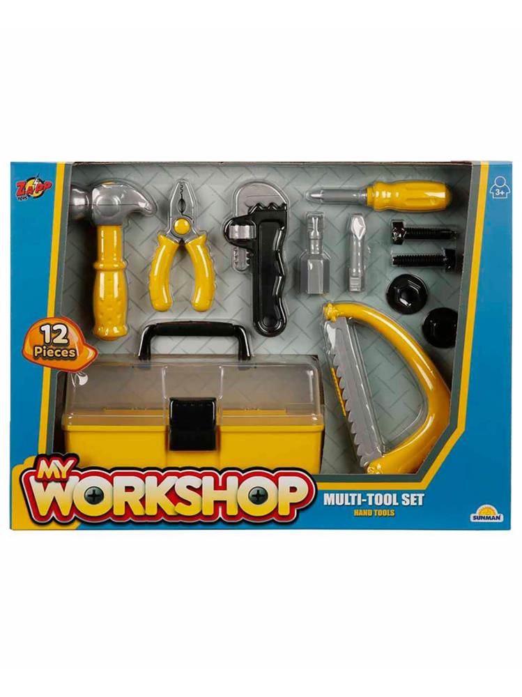 Sunman Zapp Toys My Workshop Çantalı Tamir Seti 12 Parça