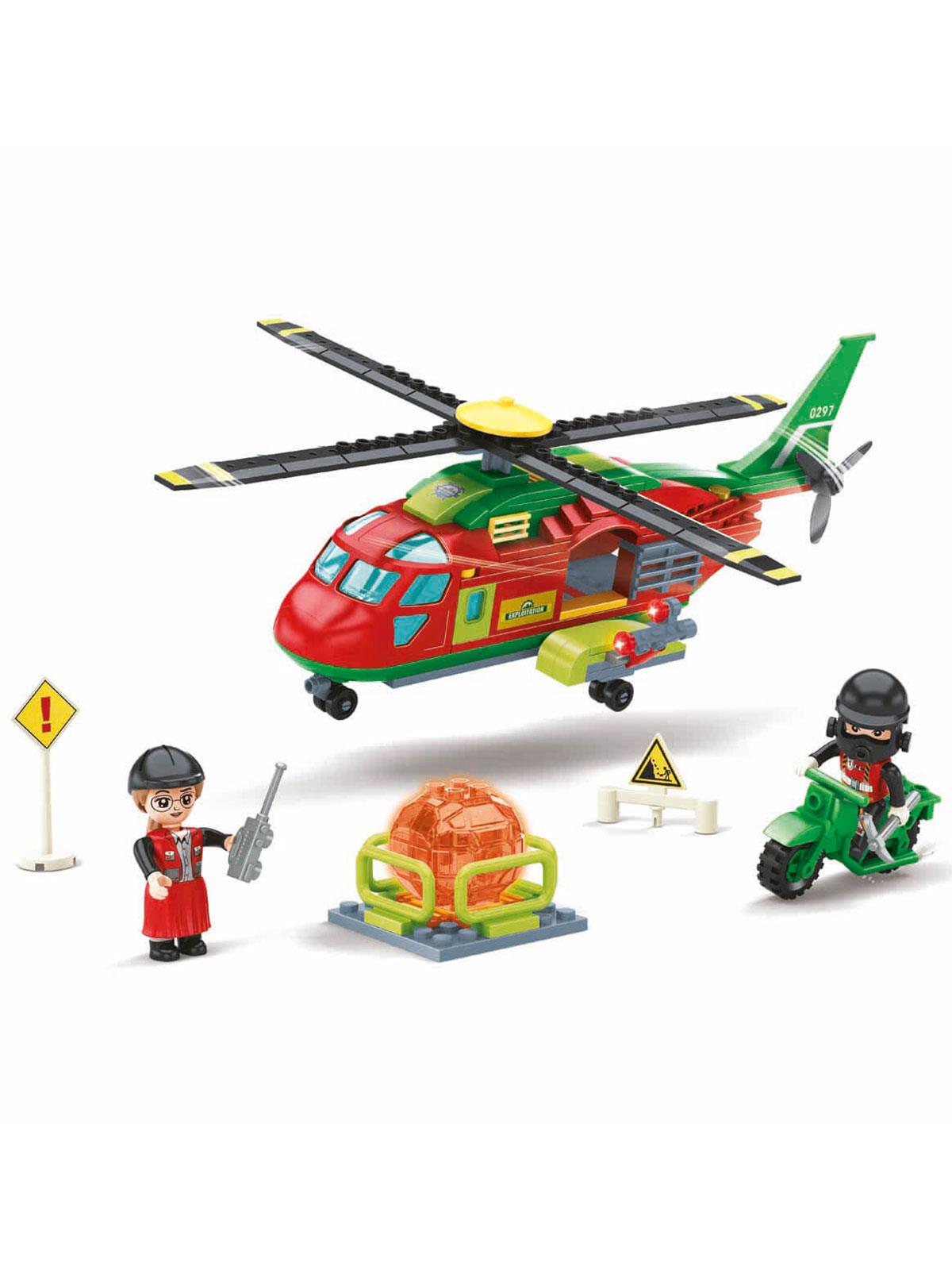 Sunman Oyuncak Mining Keşif Helikopteri ve Altın Madeni 229 Parça