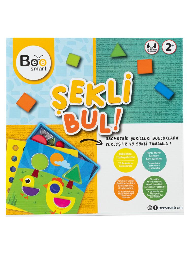 Bee Smart Şekli Bul Oyun Seti
