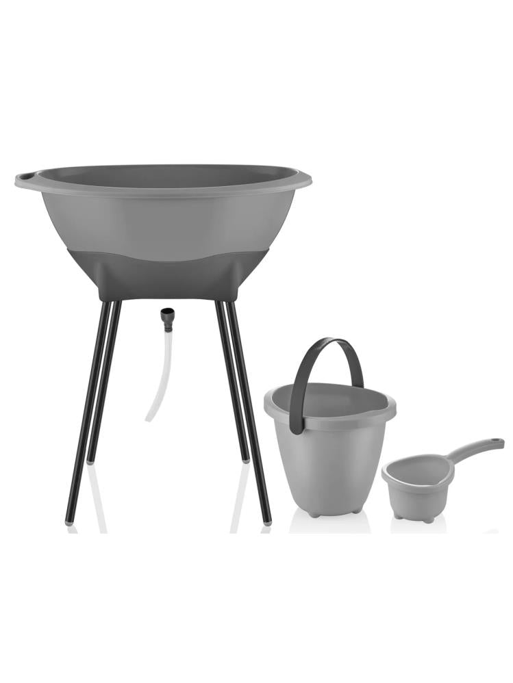 Babyjem Elegant Küvet Seti - Gri