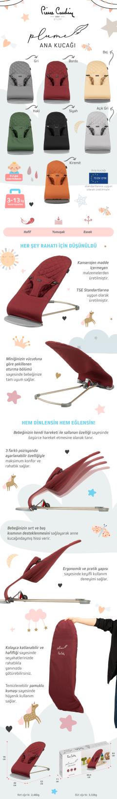 Pierre Cardin Plume Ana Kucağı - Siyah