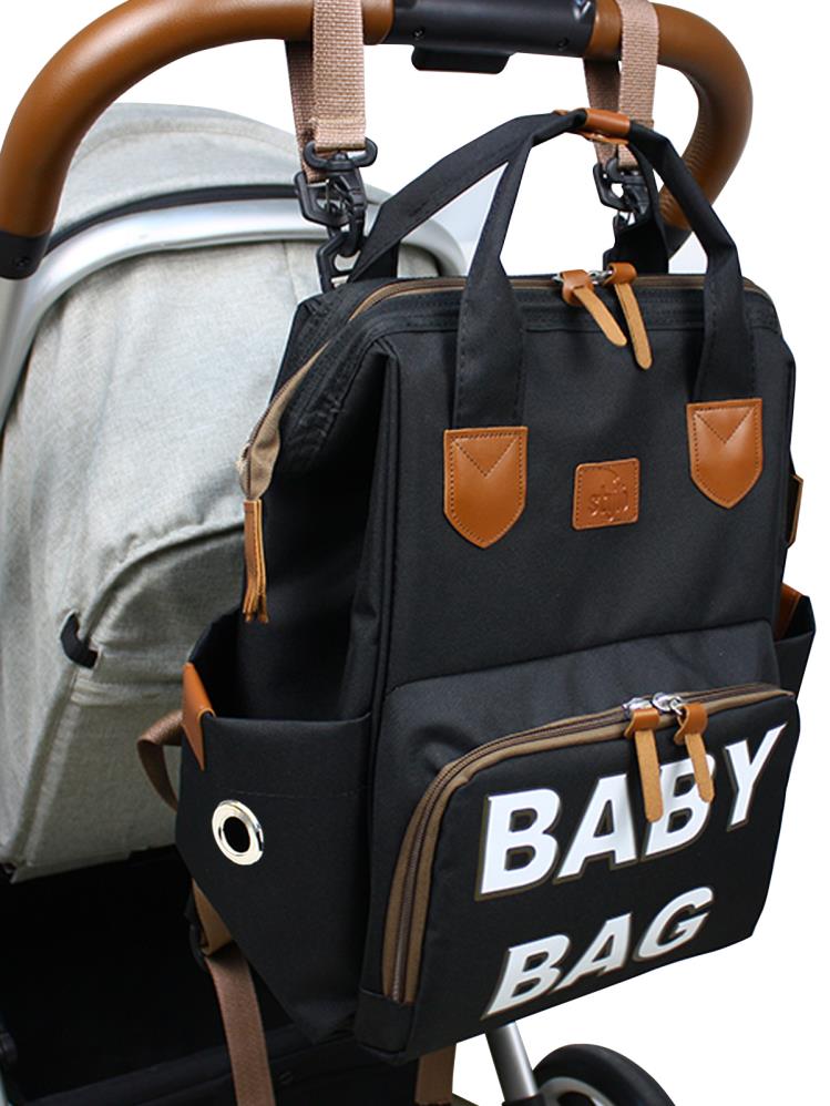 Stylo Monaco Baby Bag Sırt Çantası - Siyah