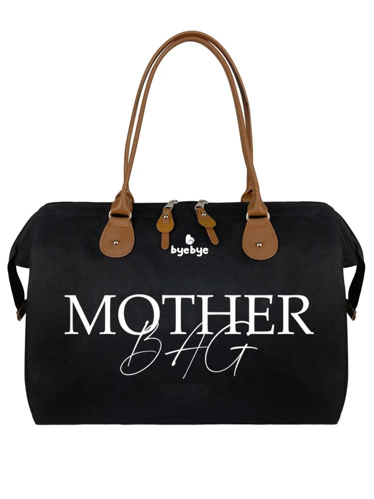 Stylo Byebye Mother Bag Anne Bebek Bakım ve Kadın Çantası - Siyah
