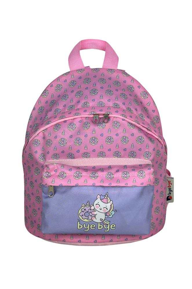 Bye Bye Yippee Okul Öncesi Kreş Çocuk Sırt Çantas - Pembe