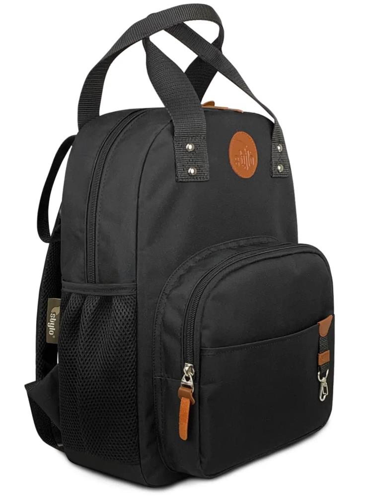 Stylo Popi Anne Bebek Bakım ve Sırt Çantası - Siyah
