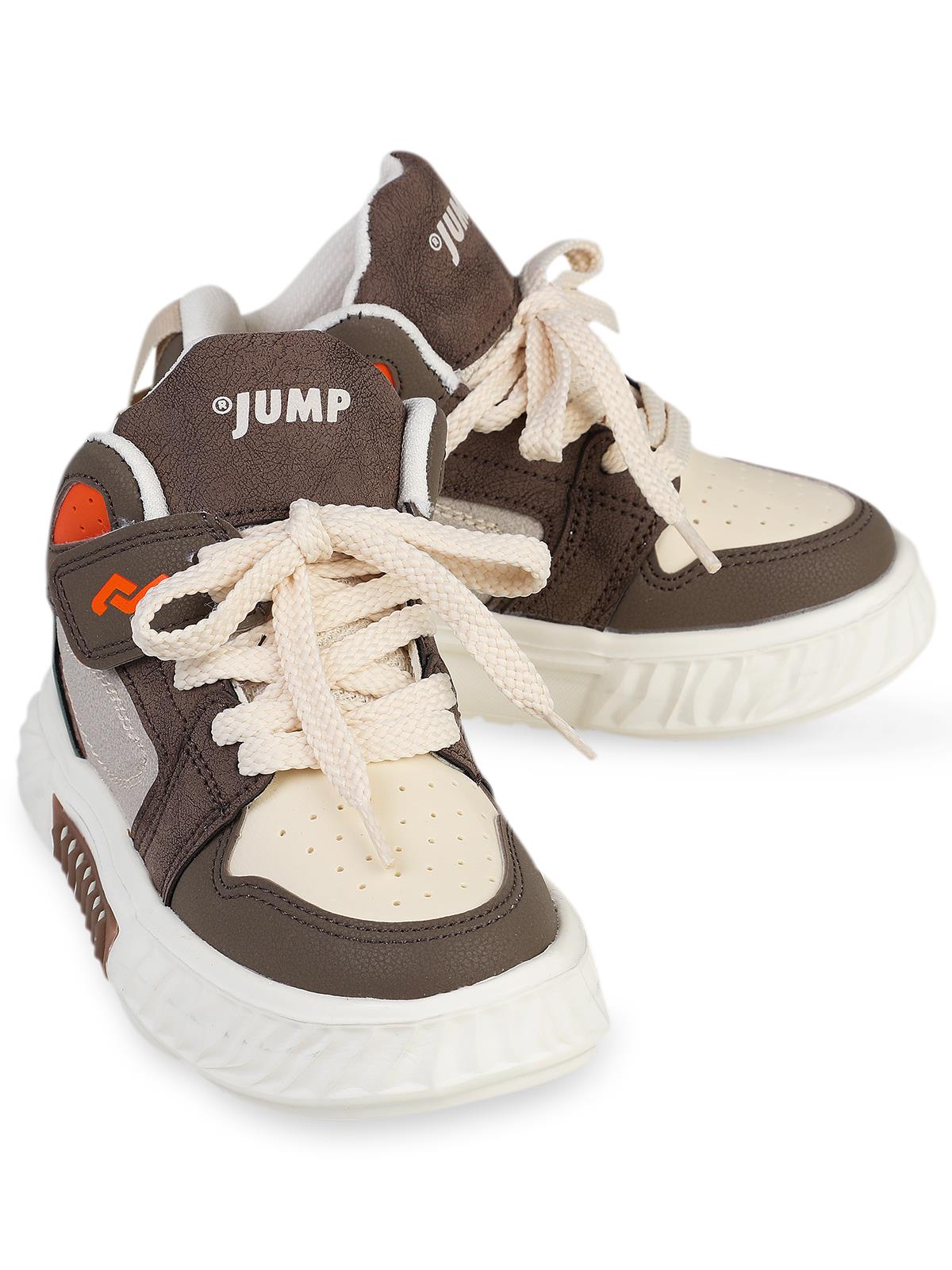 Jump Erkek Çocuk Spor Ayakkabı 31-35 Numara - Kahverengi