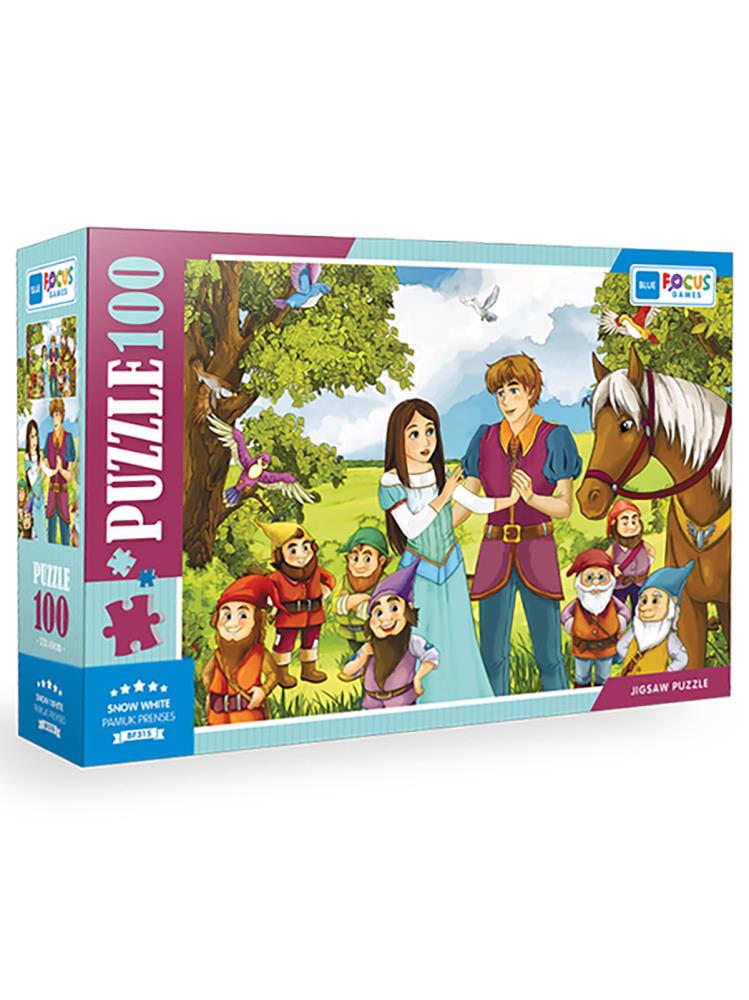 Focus Games Pamuk Prenses Puzzle 100 Parça Renkli
