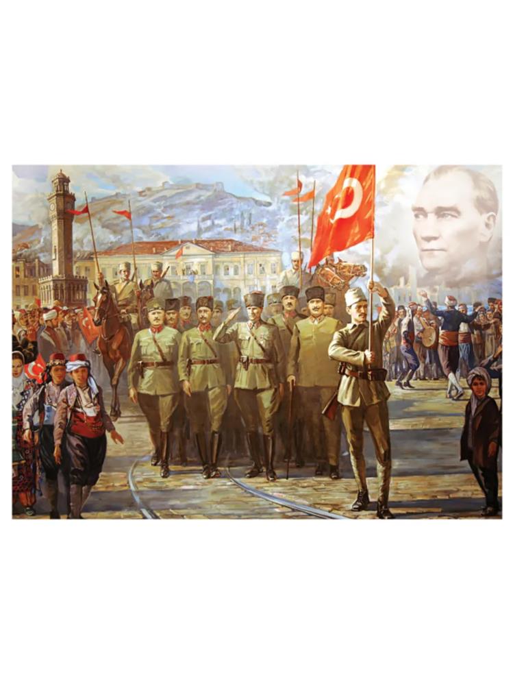 Blue Focus Atatürk Puzzle 100 Parça