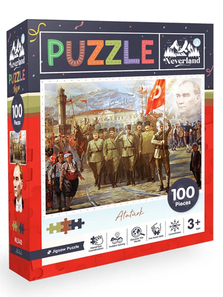Neverland Atatürk Puzzle 100 Parça