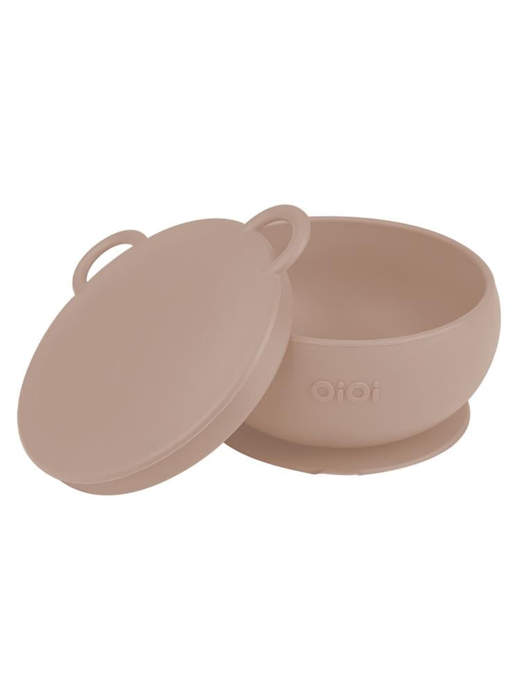 OiOi Kapaklı Kase - Bej