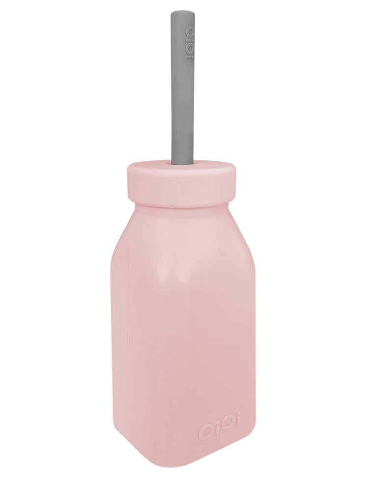 OiOi Şişe+ Pipet 6 Ay - Pembe