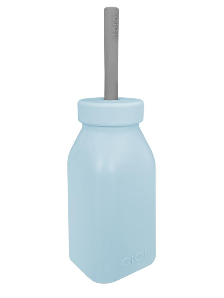 OiOi Şişe+ Pipet 6 Ay - Mavi