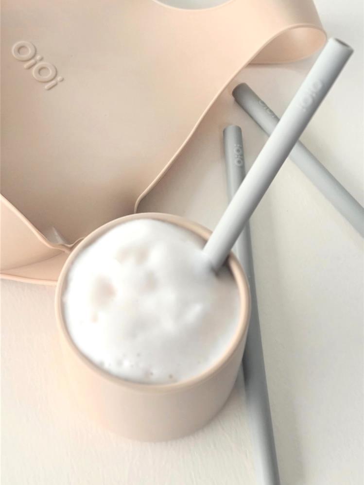 OiOi Silikon Pipet 3 lü & Tem.Fırçası - Pembe