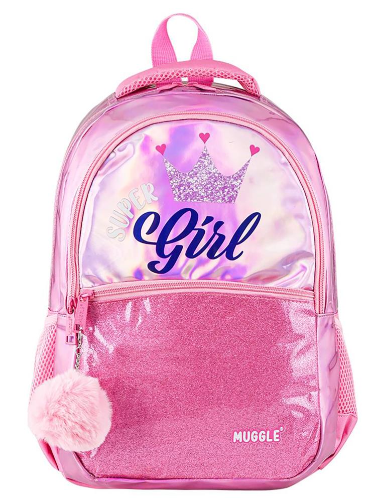 Muggle Super Girl Okul Çantası