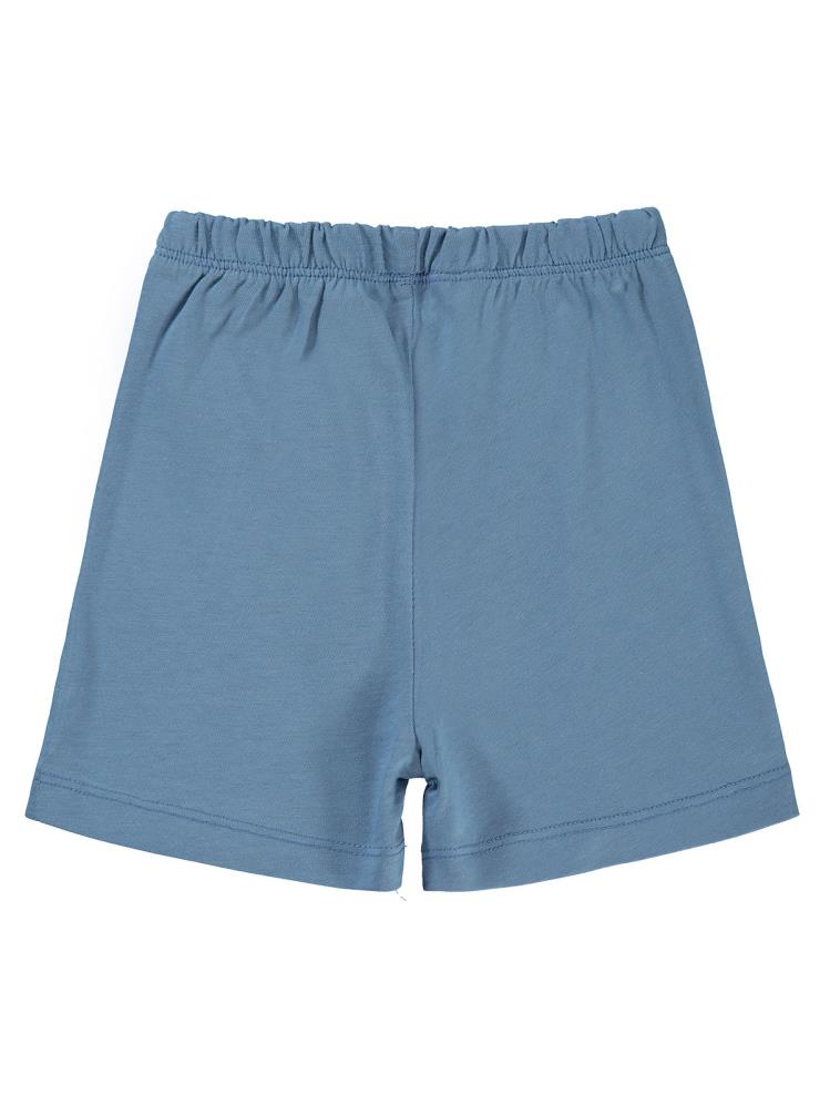 Civil Baby Yandan Dikişli 6-18 Ay Unisex Şort - Mavi