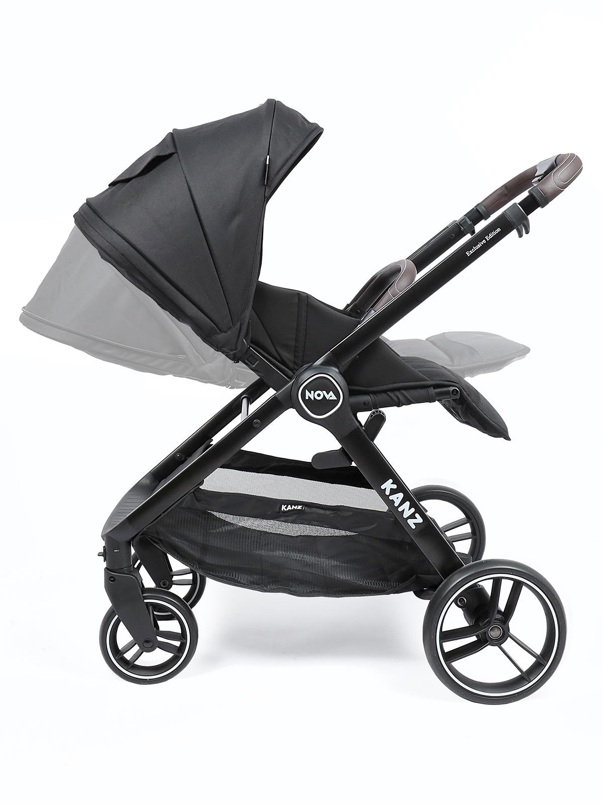 Kanz Nova Travel Sistem Bebek Arabası - Siyah