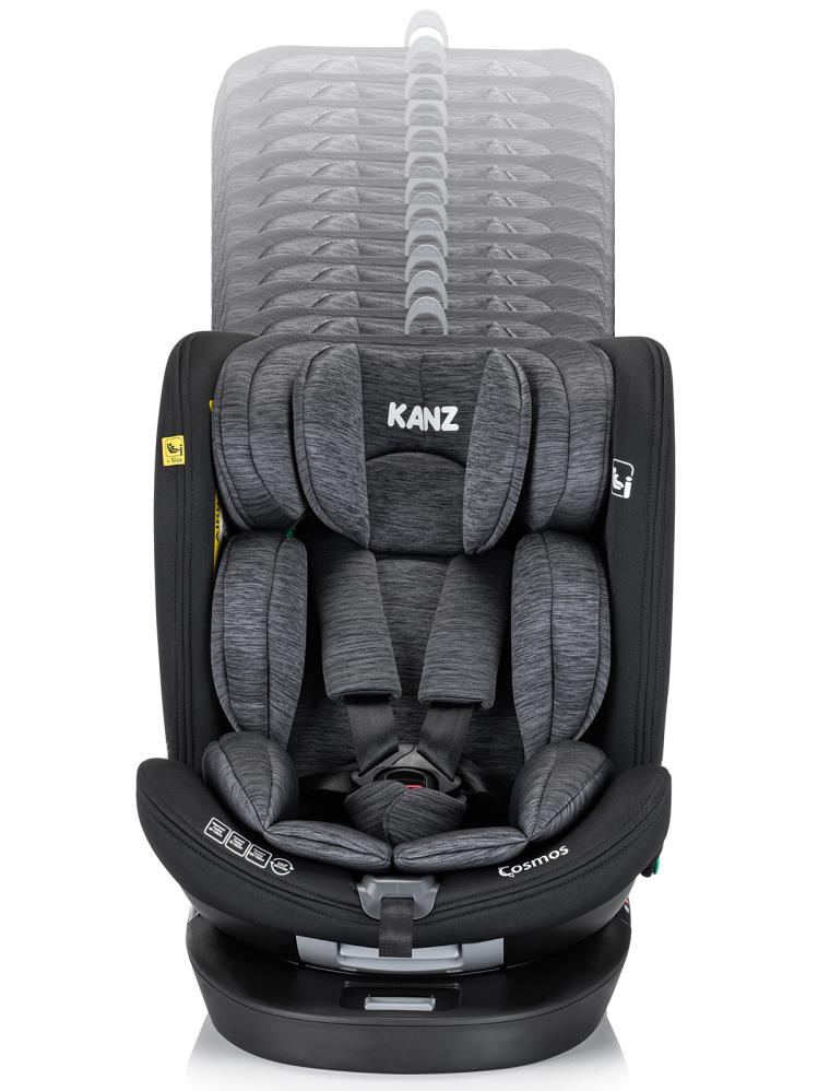 Kanz Cosmos I-Size Oto Koltuğu 0-36 Kg 360° - Siyah