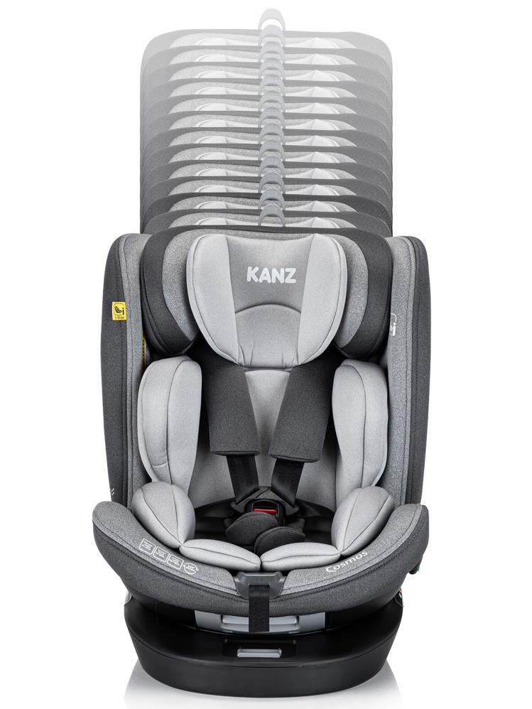 Kanz Cosmos I-Size Oto Koltuğu 0-36 Kg 360° - Gri