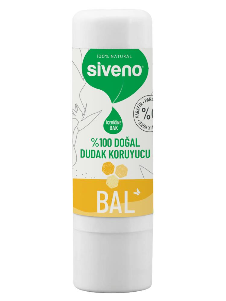 Siveno %100 Doğal Dudak Koruyucu – Bal 6 g