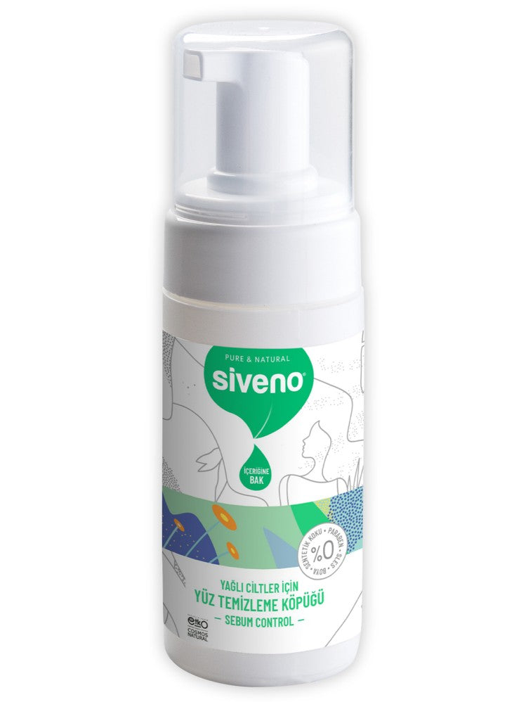 Siveno %100 Doğal Yüztemizleme Köpüğü 100 ml