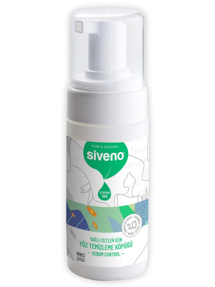 Siveno %100 Doğal Yüz Temizleme Köpüğü 100 ml