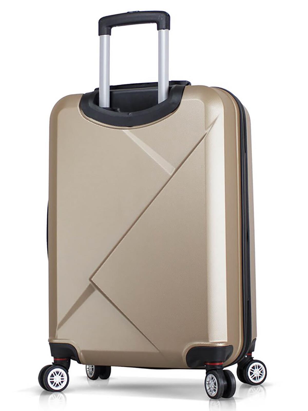 Myvalice Diamond Abs Kabin Boy Valiz - Gold