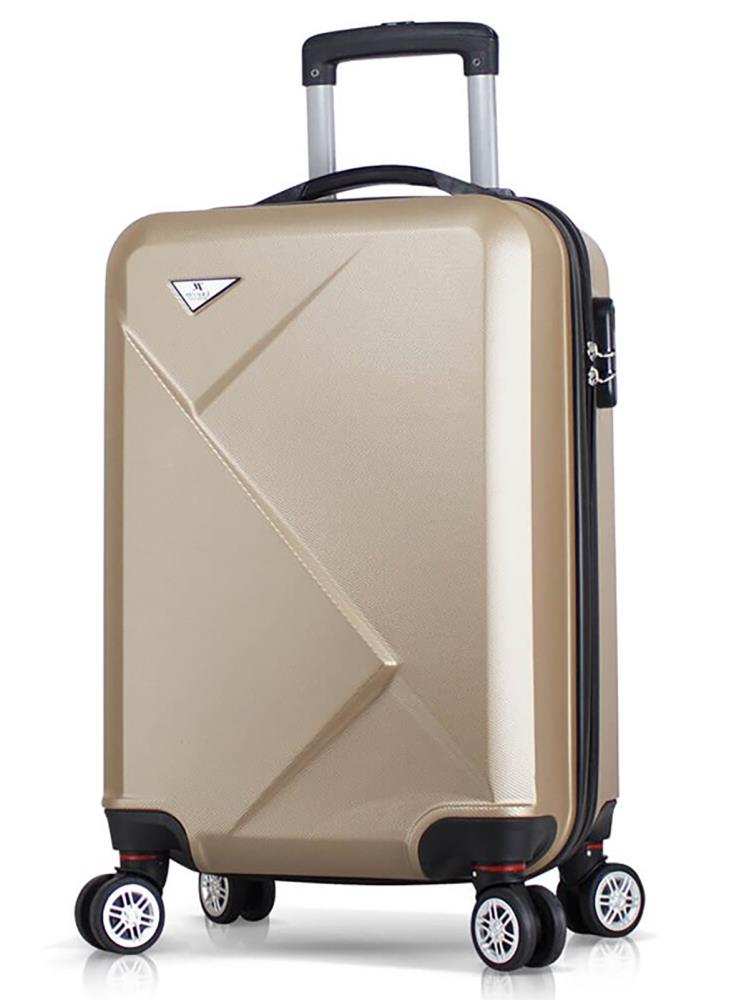 Myvalice Diamond Abs Kabin Boy Valiz - Gold