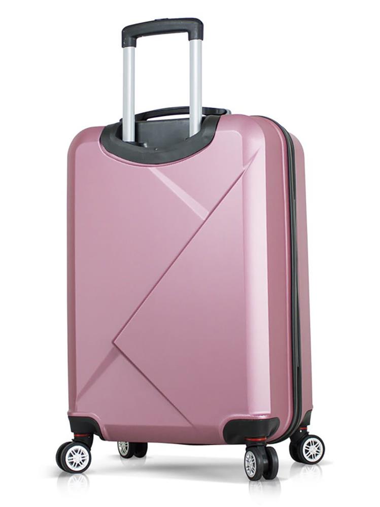 Myvalice Diamond Abs Orta Boy Valiz - Pembe