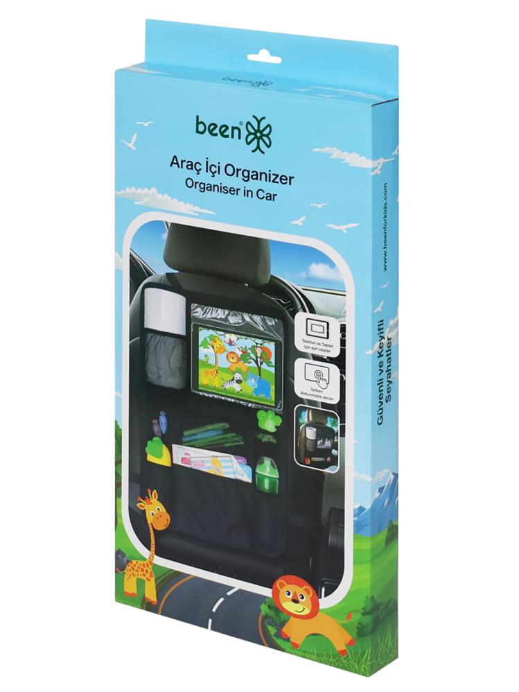 Been Tablet & Phone Holder Organıser/Tablet Ve Telefon Tutacaklı Organizer - Siyah