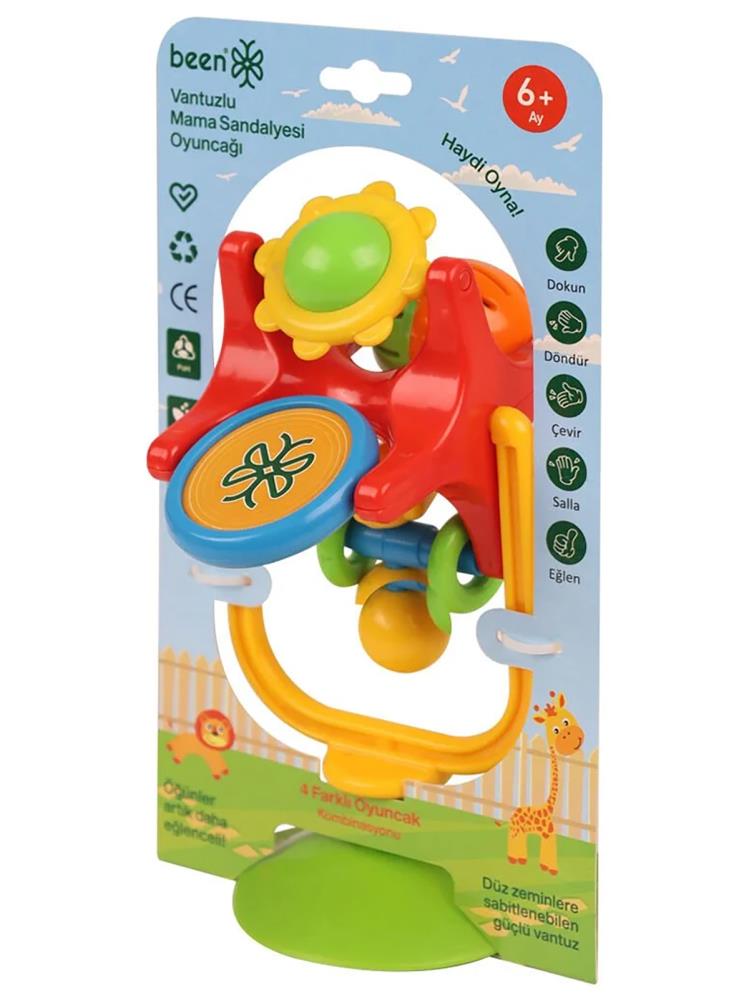 Been Hıghchaır Suctıon Cup Actıvıty Toy/Vantuzlu Mama Sandalyesi Oyuncağı