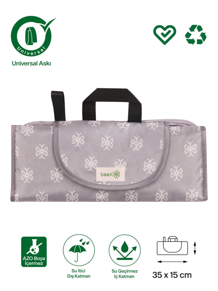 Been Fonksiyonel Bebek Bakım Matı - Gri