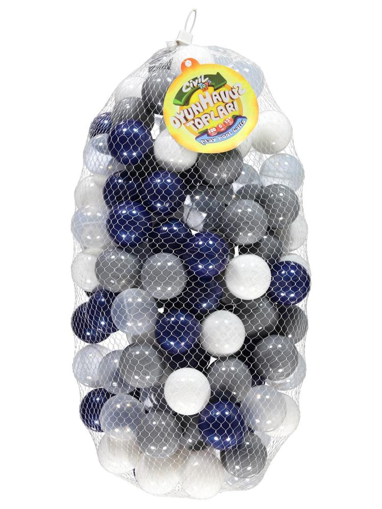 Civil Toys 6 Cm 100 lü Havuz Topu - Lacivert