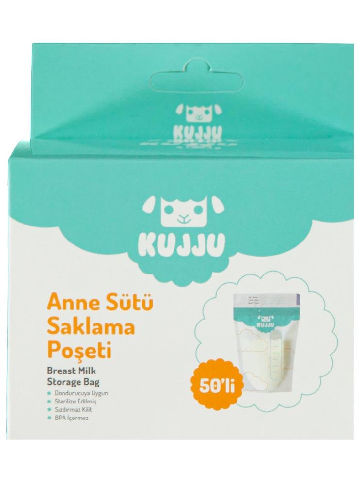 Kujju Süt Saklama Poşeti 50 li