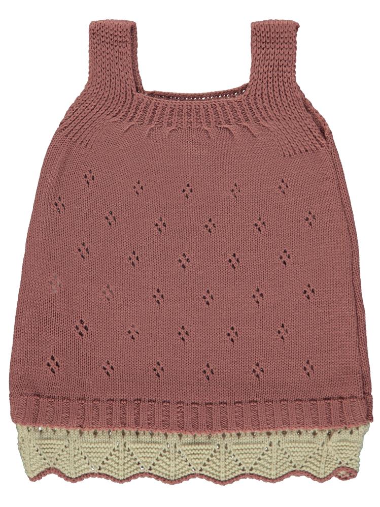 Civil Baby Askılı Çıkmalı 6-18 Ay Elbise - Pembe