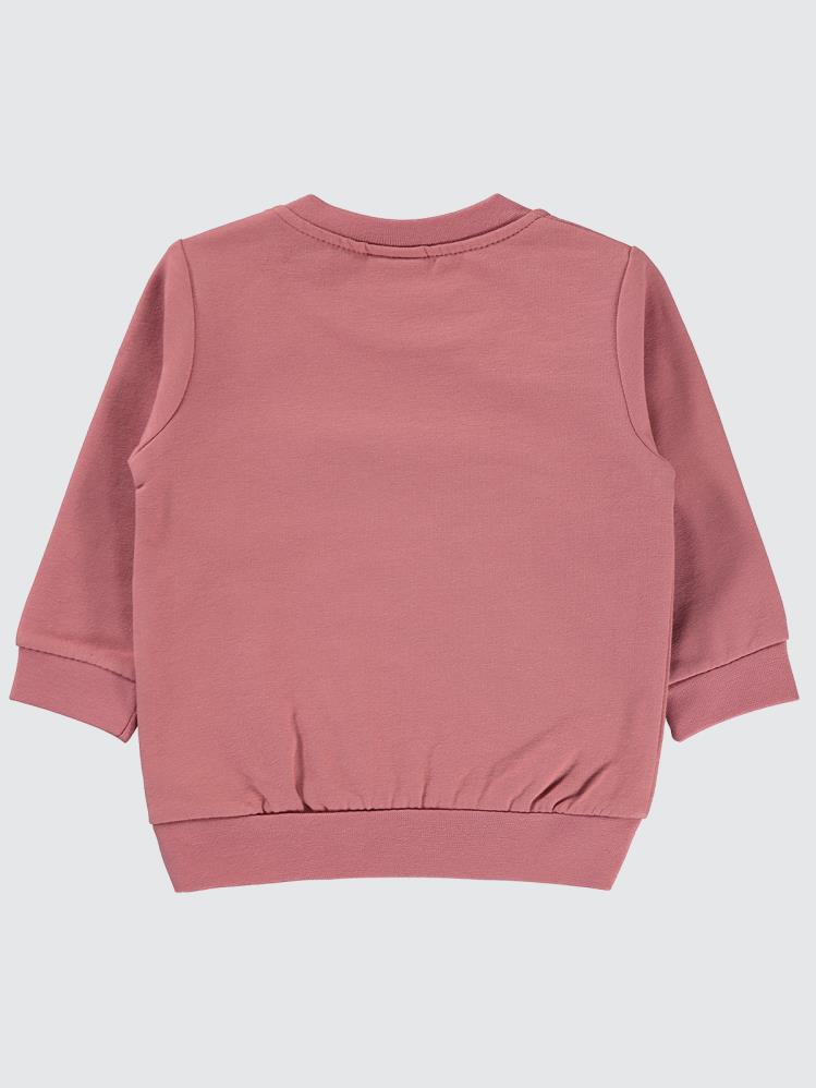 Civil Baby Düz Basic 6-18 Ay Sweatshirt - Pembe