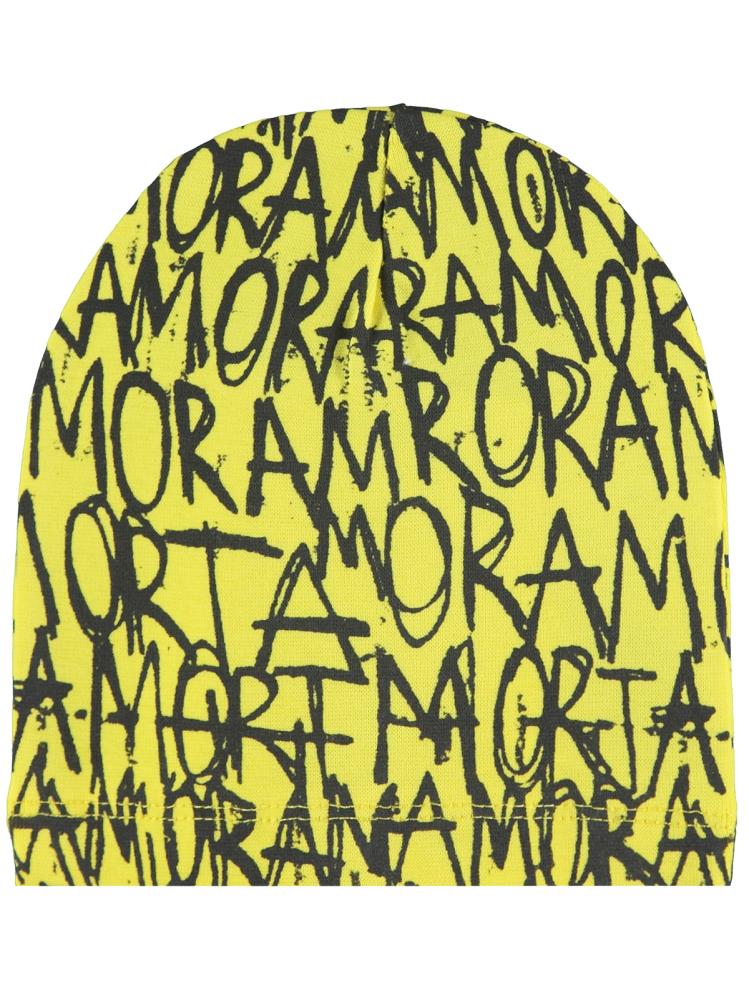 Civil Amora Yazı Desenli 2-5 Yaş Çocuk Erkek Bere - Sarı